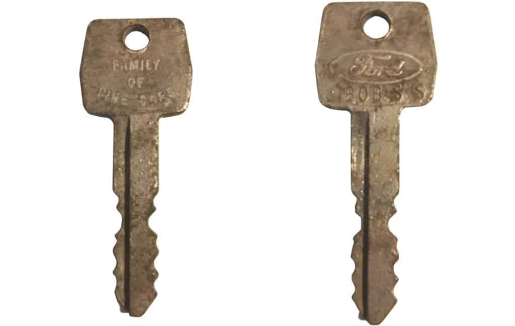 Watford Car Keys – evolution of car keys, double sided car keys
