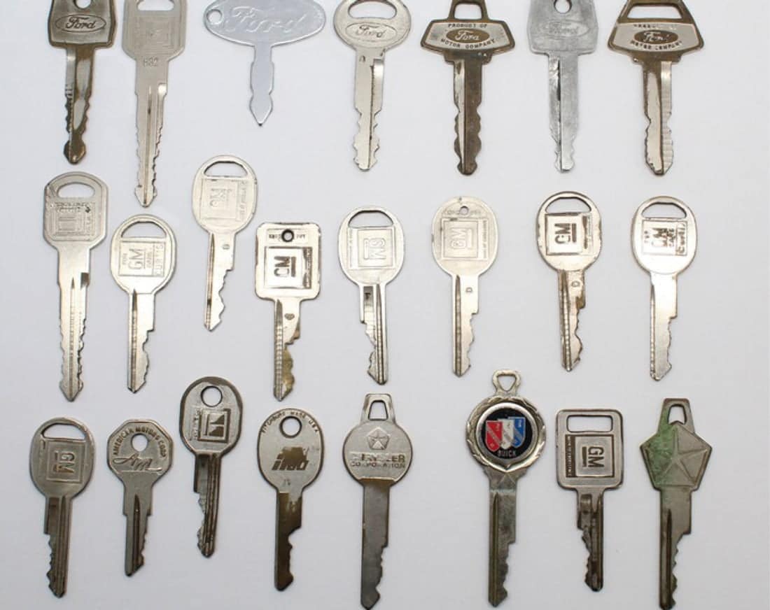 The evolution of car keys