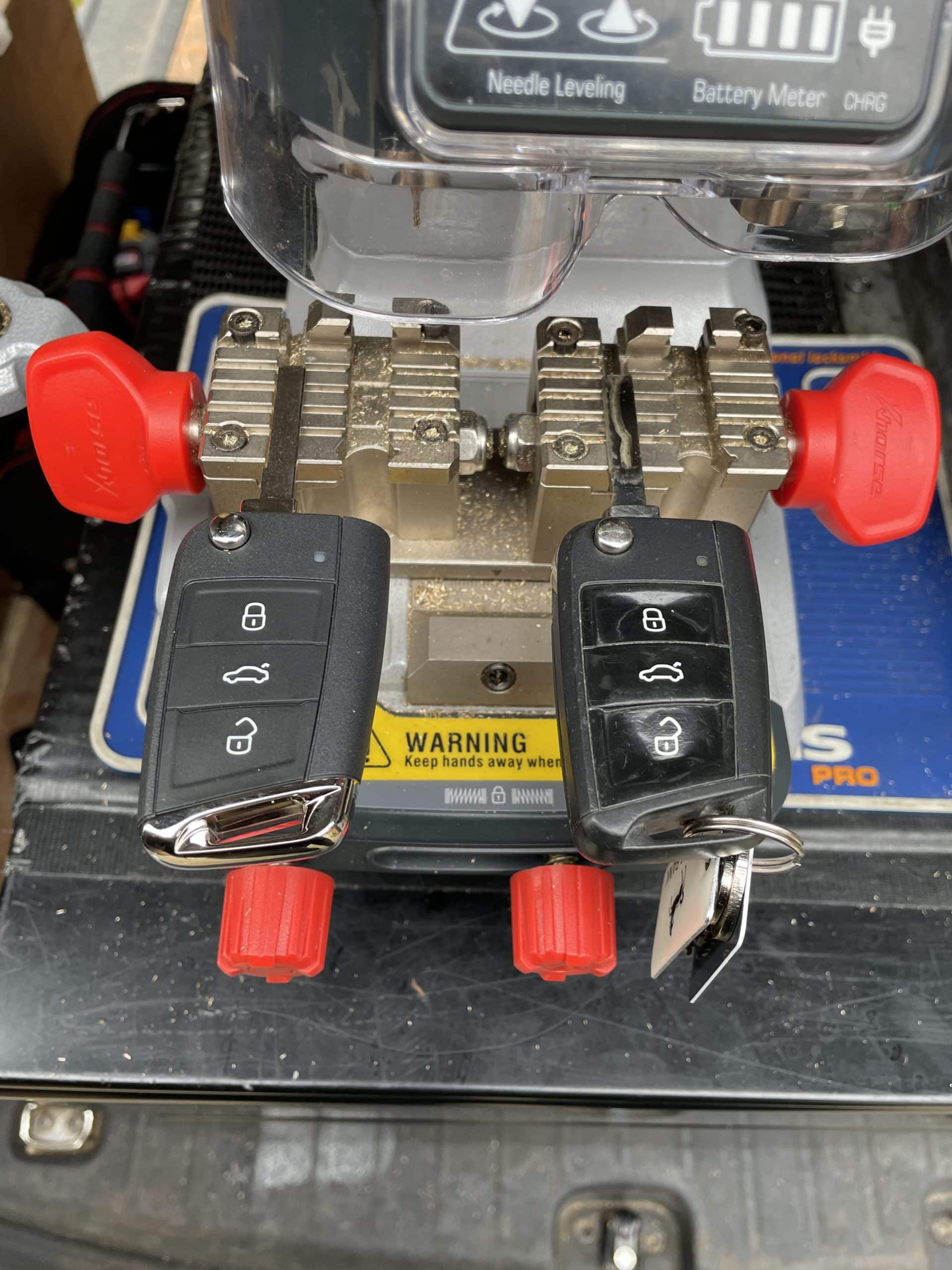 spare car key made vw polo