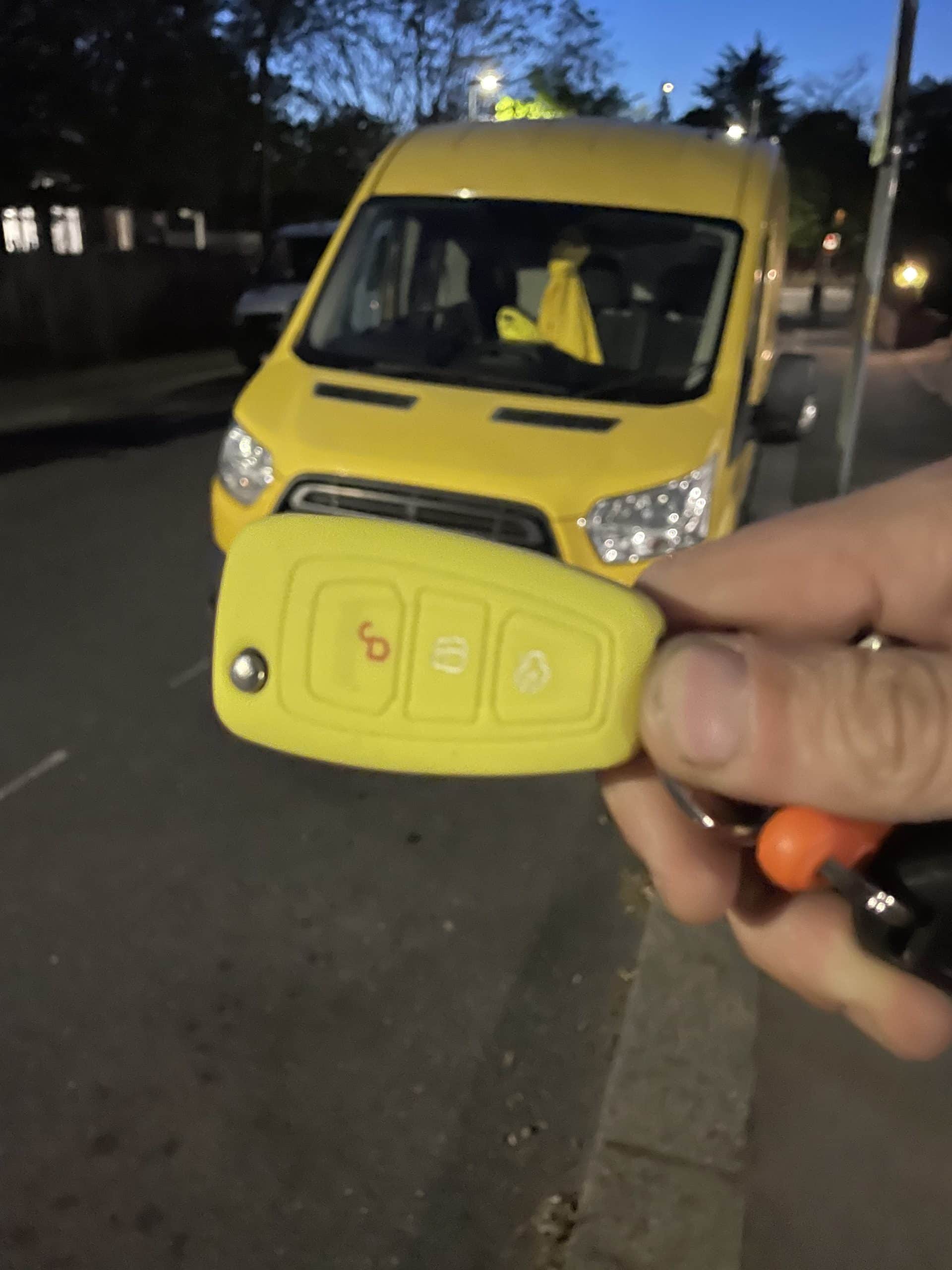 car keys for ford transit