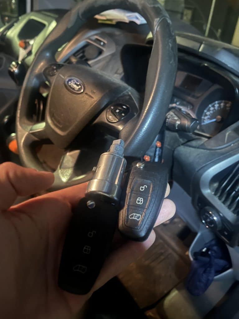 Ford Transit ignition replacement and new keys
