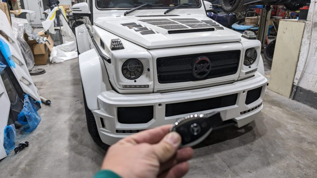 Mercedes G wagon key replacement